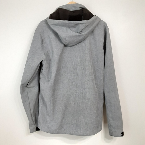 4F Street Racer grey neo-dry zip up waterproof windproof jacket men size large - Picture 2 of 13